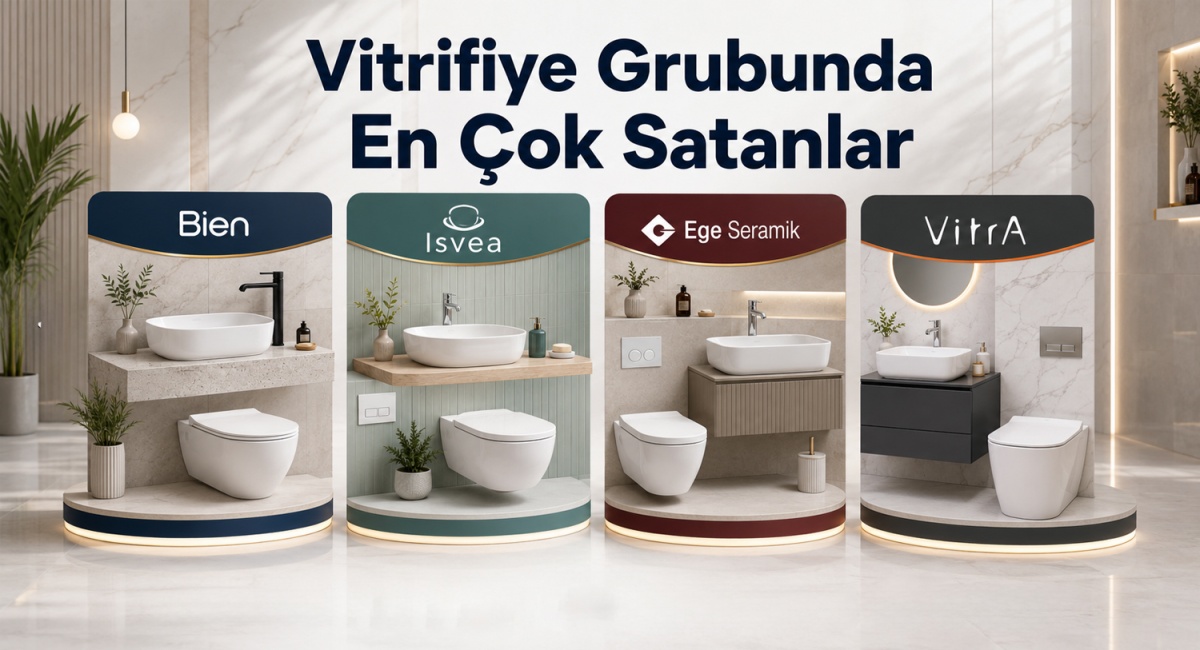 Vitrifiye Grubunda En Çok Satan Markalar