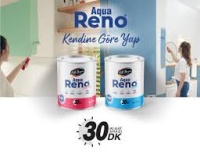 FİLLİ BOYA AQUA RENO MUTFAK BEYAZ  0,75 LT