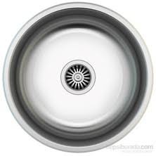 ÇELİK EVYE TEZGAH ALTI YUVARLAK EVYE