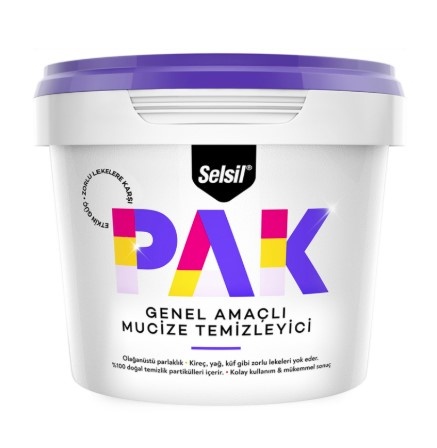 SELSİL PAK GENEL TEMİZLEYİCİ 500 GR